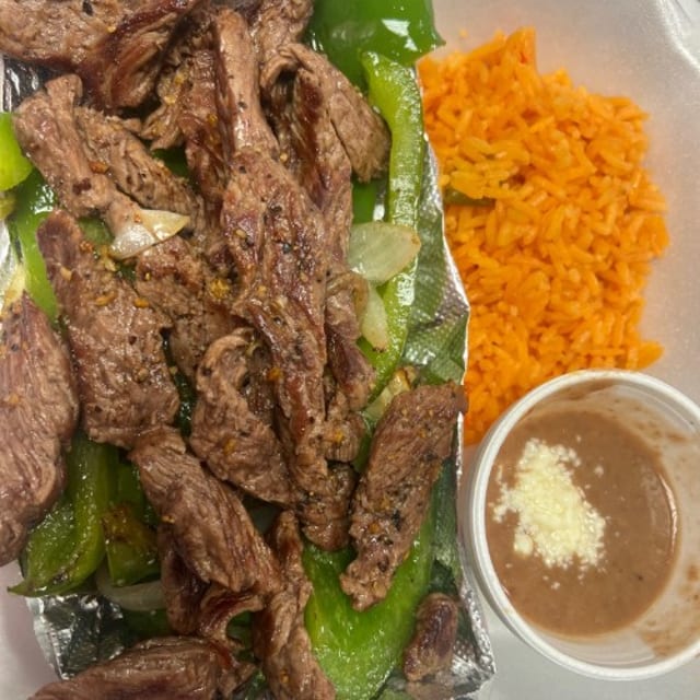 Fajitas Chicken & Steak.