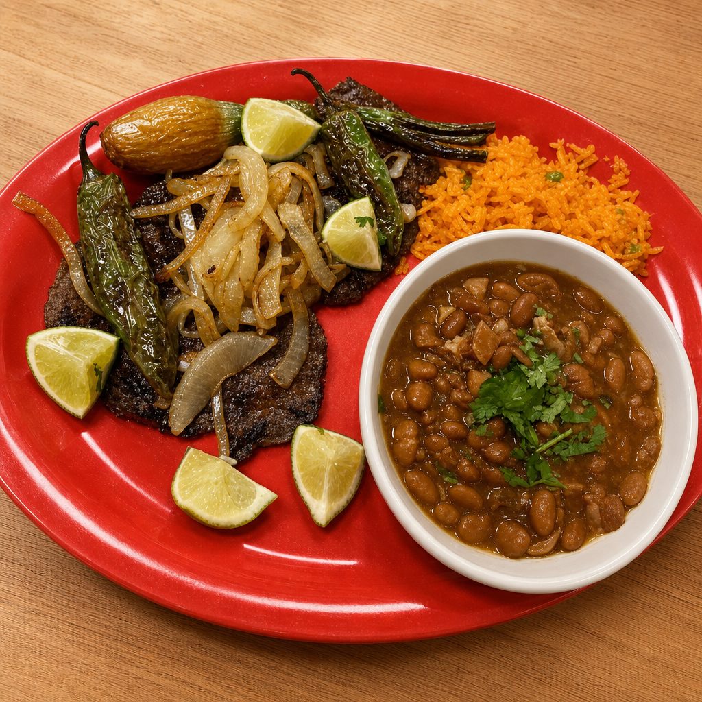 Carne Asada/Grilled Steak.