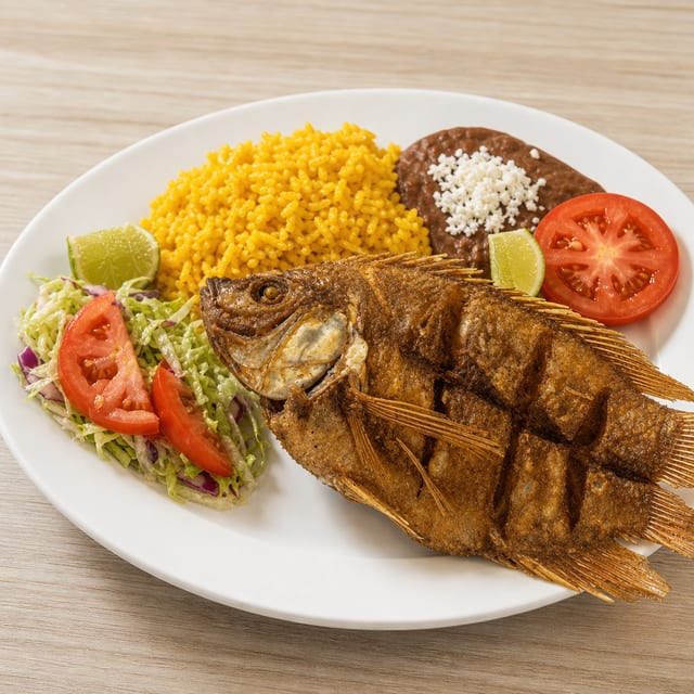 Mojarra Frita /Fried Fish.