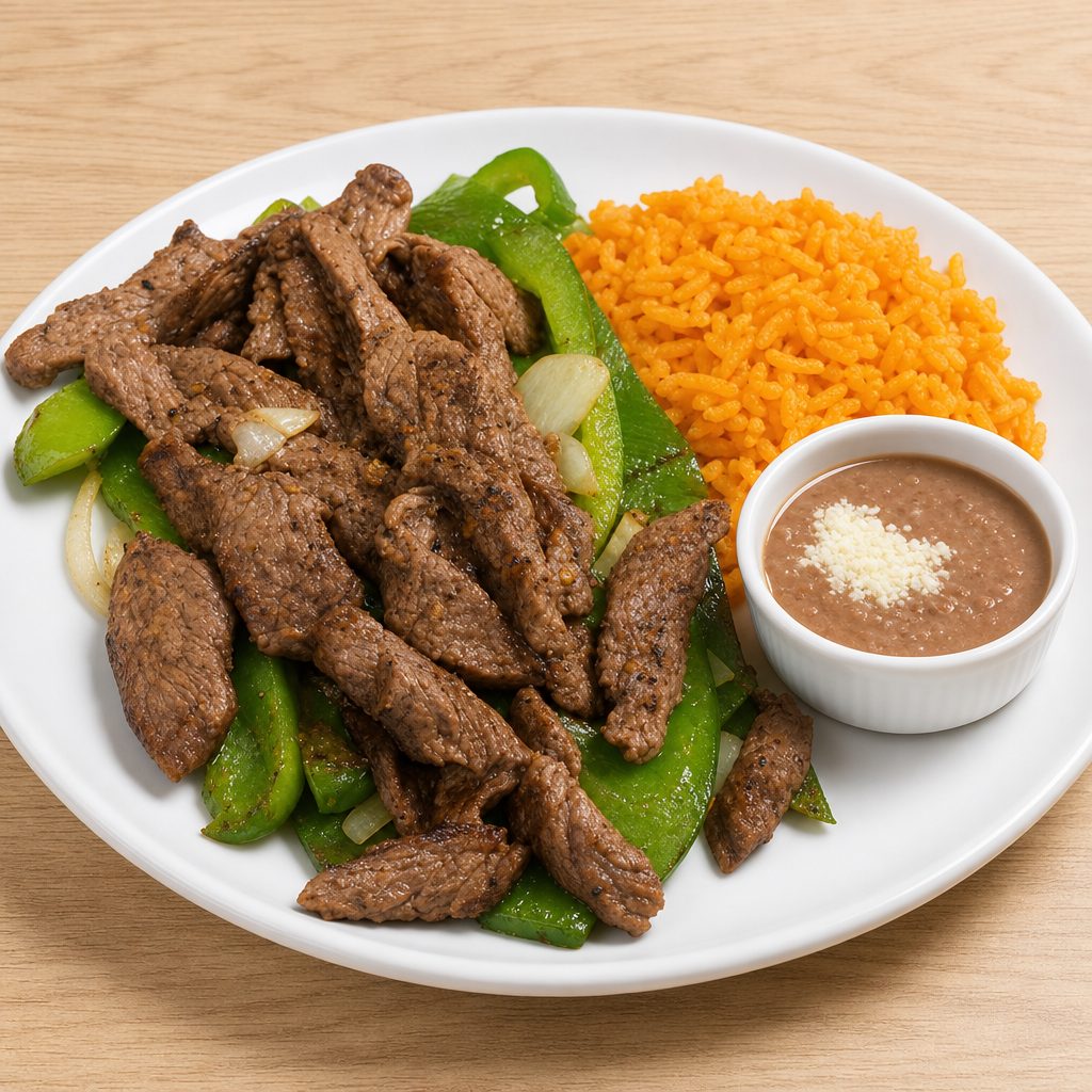 Fajitas Chicken & Steak.