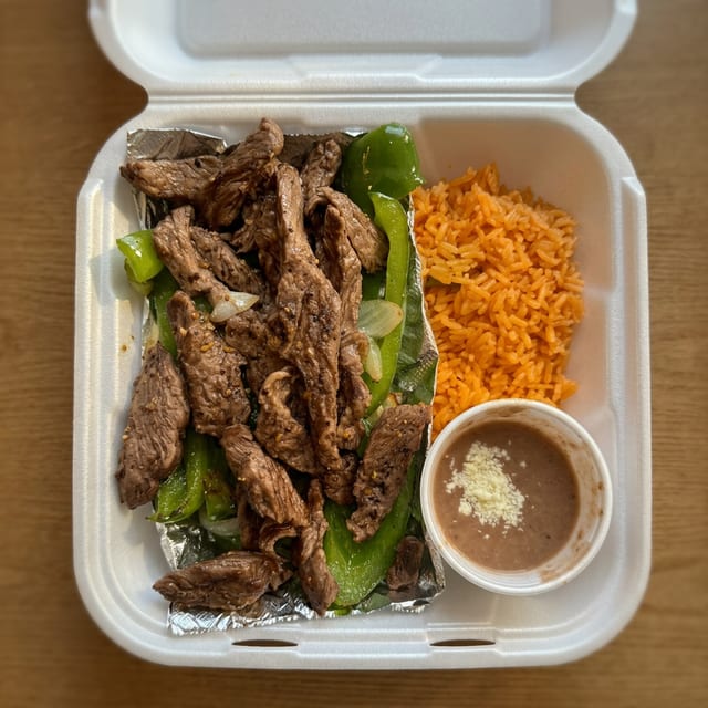 Fajitas Chicken & Steak.